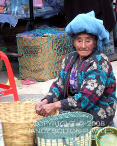 An Elderly Woman in Guatemala